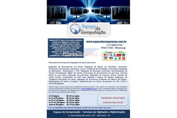 Digitação de Documentos em Geral para o Brasil todo