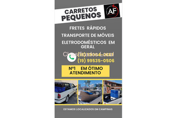 Carretos Pequenos e Fretes Pequenos Campinas