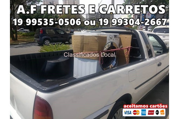 Carretos Pequenos e Fretes Pequenos Campinas