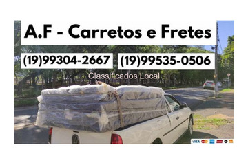 Carretos Pequenos / Descartes de moveis eco ponto Campinas