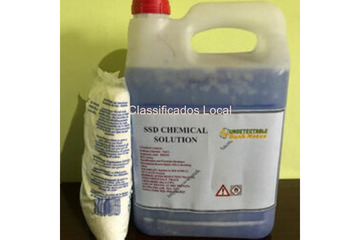 SSD solução química  e pó limpeza de notas