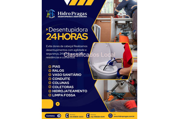 Desentupidora e Dedetizadora 24 horas