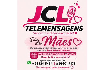 Telemensagens para o dia das Mães