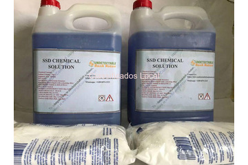 SSD Solução Química e pó ativador para Limpeza de notas
