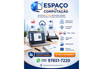 Espaço da Computação – Soluções em digitação
